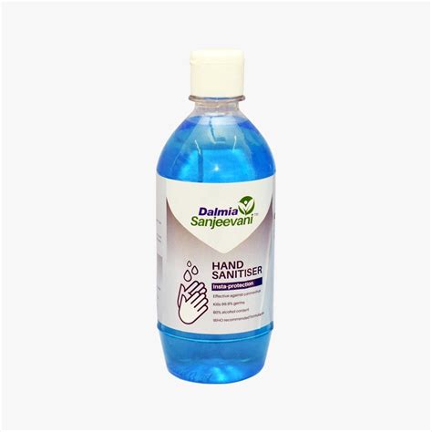 Dalmia Sanjeevani Hand Sanitizer 500 Ml At Rs 90 Bottle Alcohol Based