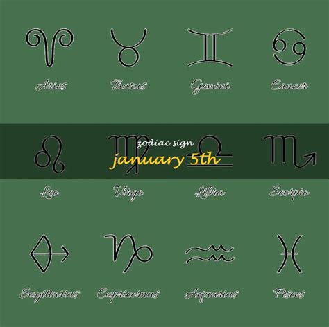 The Mystery Of January 5Th: Unraveling The Zodiac Sign Of Capricorn ...