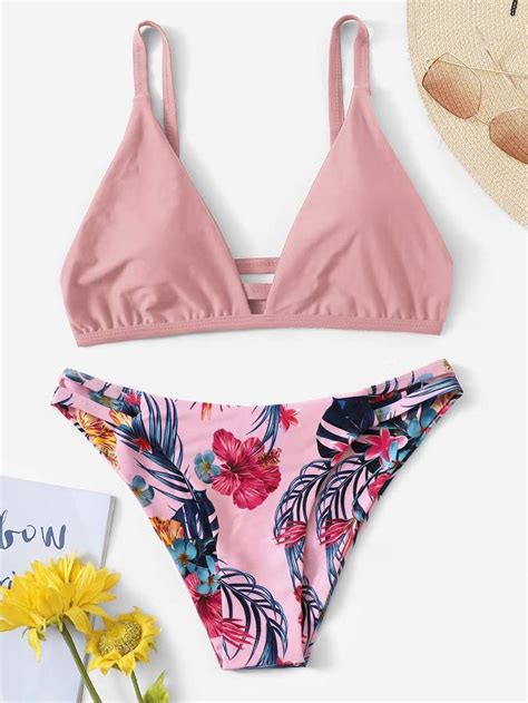 Criss Cross Top With Cut Out Bikini Set Artofit