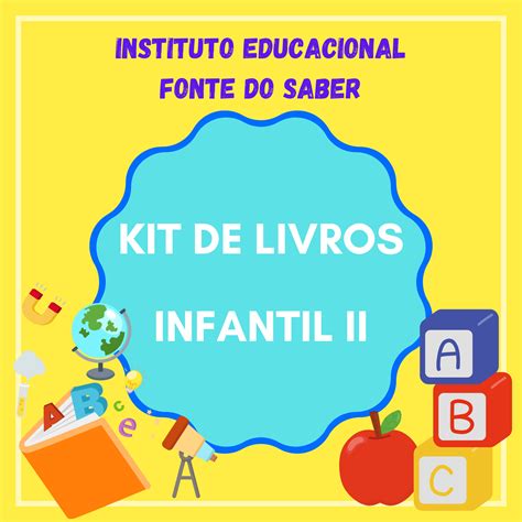 KIT DE LIVROS INFANTIL 2 FONTE DO SABER Brasil Livros