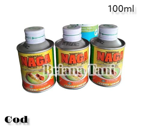 Insektisida Naga 100ml 500ec Bpmc 50gl 100ml Lazada Indonesia