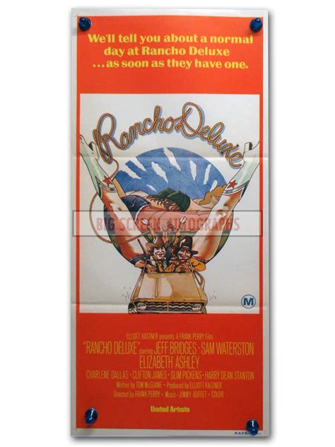 Rancho Deluxe Australian poster | Big Screen Autographs