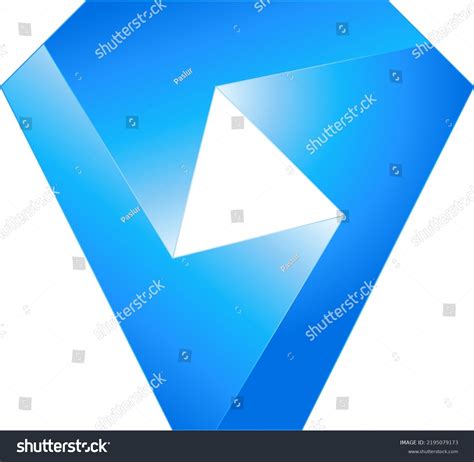 Penrose Triangle Logo Symbol Icon Design Stock Vector (Royalty Free) 2195079173 | Shutterstock