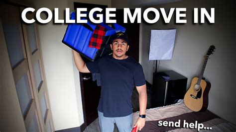 College Move In Vlog Freshman Year Youtube