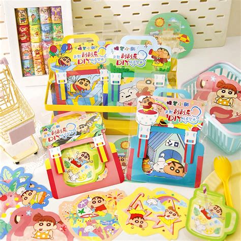 CRAYON SHINCHAN 1pc Crayon Shin Chan Scratch Fun Surprise Card Cartoon