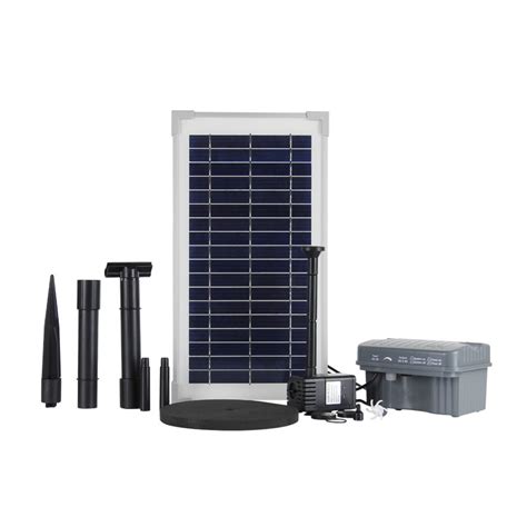 RSFB250 Solar Fountain Pump with Battery Backup - Reefe