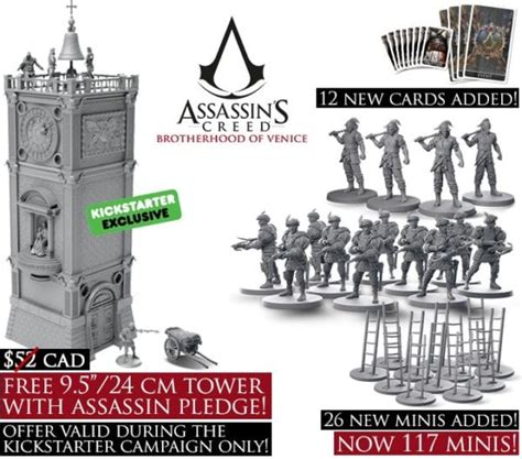 Kickstarter Assassin S Creed Brotherhood Of Venice Fanhammer