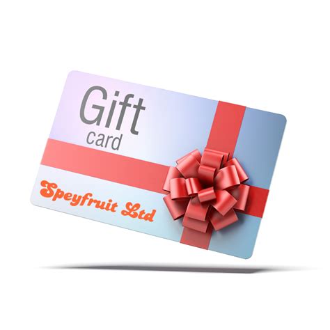 Digital Gift Card – Speyfruit Ltd