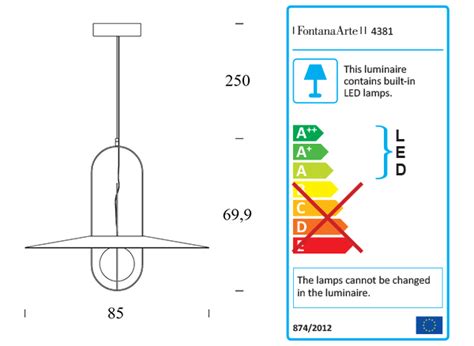 Fontana Arte Lampada A Sospensione Setareh Con Diffusore In