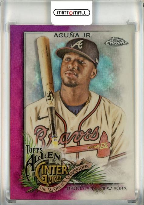 Mint Topps Allen And Ginter Chrome Atlanta Braves