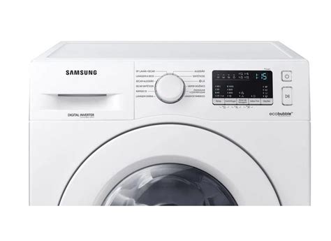 Lava E Seca Samsung 101kg Eco Bubble Wd10m Wd10m4453mw Em Promoção é