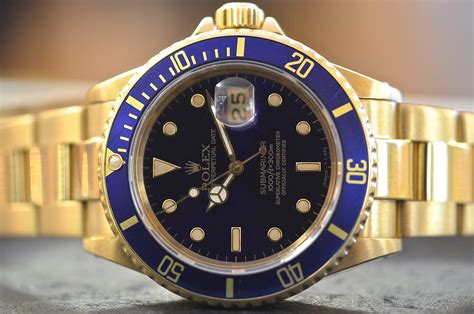 Rolex Submariner Ref 16808 In Oro Giallo 18k Tempus Orologi