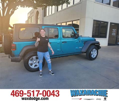 Congratulations Brittany on your #Jeep #Wrangler Unlimited from Darek ...