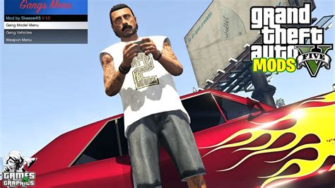 GANGS MOD MENU SHOWCASE GTA 5 MODS YouTube