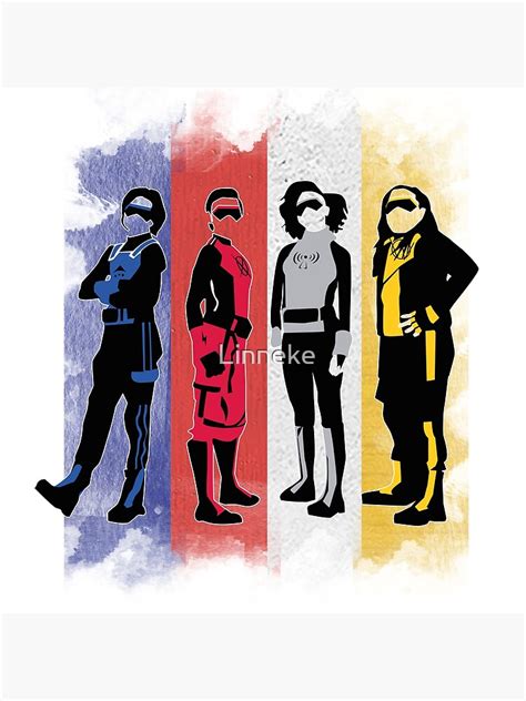 "Danger Force Squad" Art Print for Sale by Linneke | Redbubble