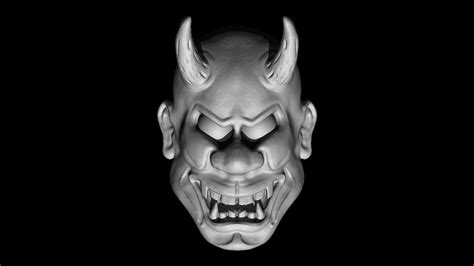 Hannya Mask D Turbosquid