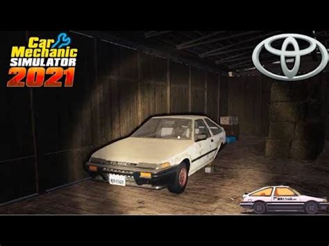 Restoration AE86 Sakura Takumi Car Mechanic Simulator 2021 YouTube