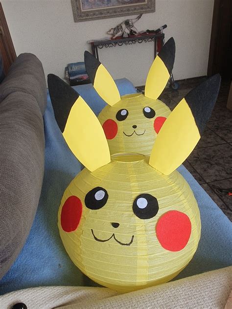 Pikachu Paper Lantern By Xhogyokux On Deviantart Artofit