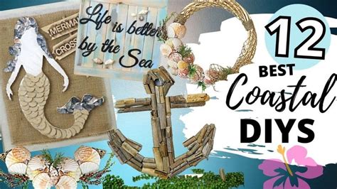 12 BEST COASTAL DIYS BEACH ROOM DECOR NAUTICAL DIYS DOLLAR TREE BEACH