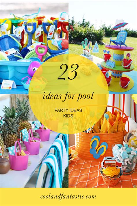 23 Ideas for Pool Party Ideas Kids - Home, Family, Style and Art Ideas