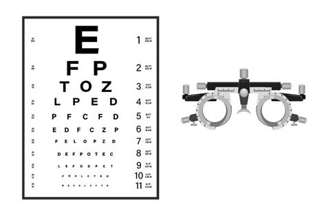 Eye Test Glasses with Chart Board Test Graphic by aryo.hadi · Creative ...