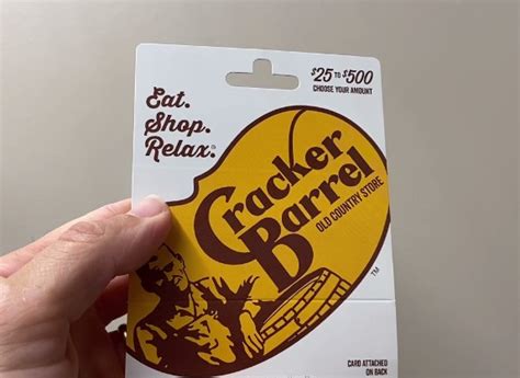 Cracker Barrel Gift Card Balance 2024