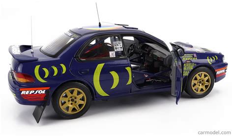 SUN STAR 05523 Scale 1 18 SUBARU IMPREZA 555 N 4 WINNER RALLY RAC