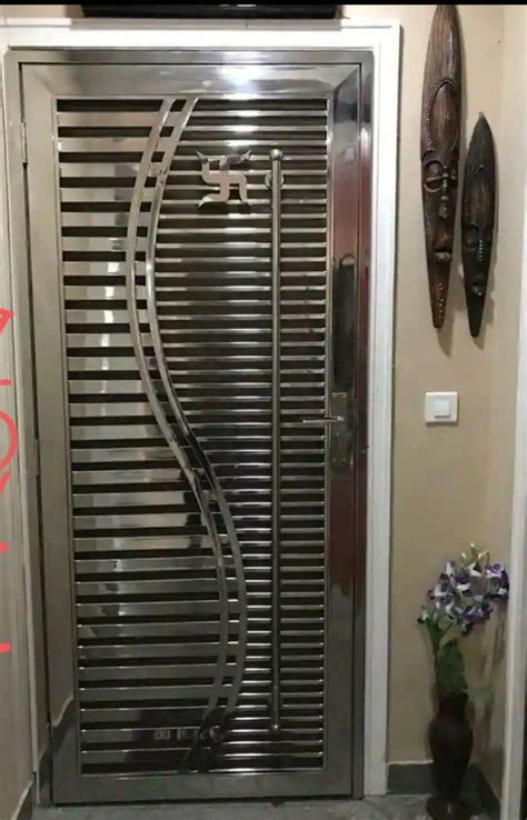 Polished Stainless Steel Jali Door For Home At Rs 800 Square Feet In