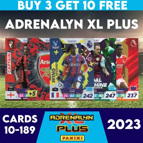 Adrenalyn Xl Plus Panini Premier League 20222023 Cartes 10