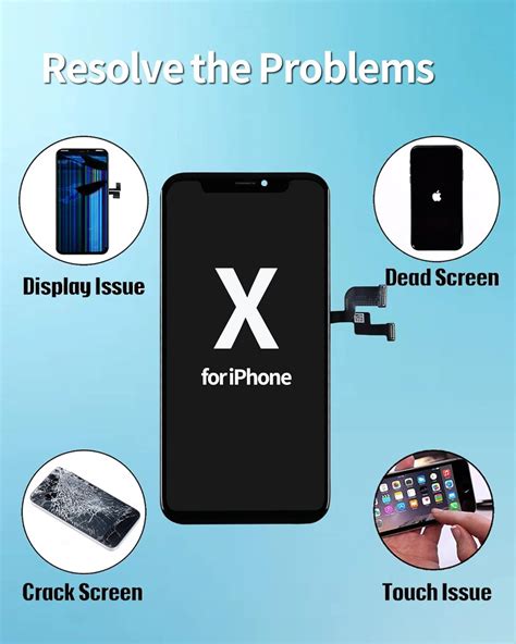 Ayake For Iphone X Screen Replacement Inches Lcd Display And Touch