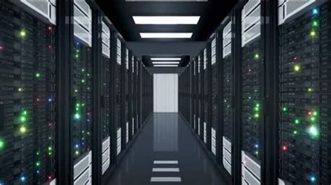 Server Room Interior Stock Photo By ©scanrail 11308826