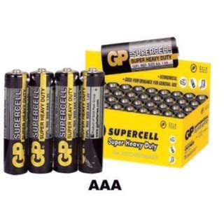 Gp Supercell Super Heavy Duty AAA Battery 4pcs Shopee Malaysia