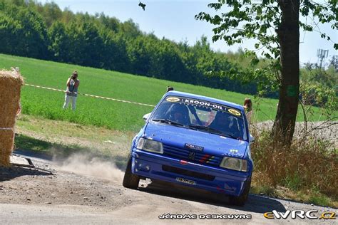 Johan Van Den Dries Yohan Burlet Peugeot Rallye Rallye Sprint