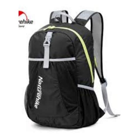 Mochila Dobr Vel Trekking Naturehike Folding Bag L Preto