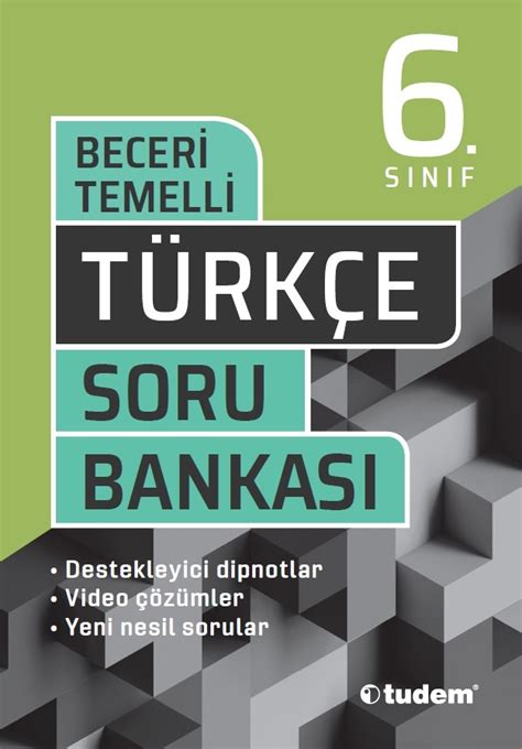 Tudem Yay Nlar S N F T Rk E Beceri Temelli Soru Bankas Kitap Yeni