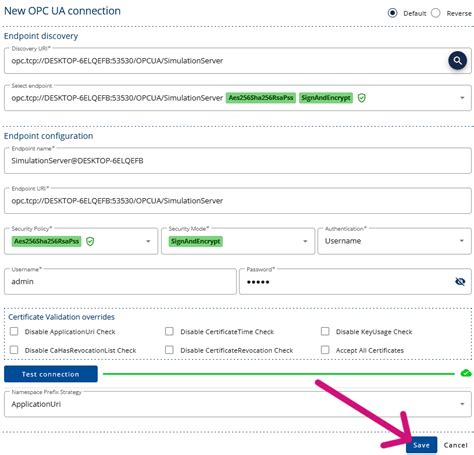 Mastering Forge Connecting To Opc Ua Servers Prosys Opc