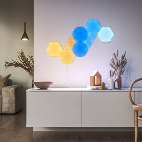 Nanoleaf Starterkit Shapes Triangles 15 Panels 15 Stk Weiß RGBW