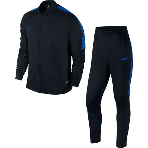 Nike Tracksuit Dry - Black/Paramount Blue | www.unisportstore.com