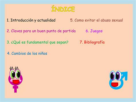 La Educación Sexual En Primaria Ppt