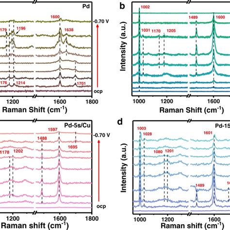 Raman Spectroscopic Investigation Of Pd Cu Catalysts In Situ Raman