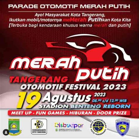 Pemkot Parade Otomotif Merah Putih Meriahkan Semarak Kemerdekaan Di