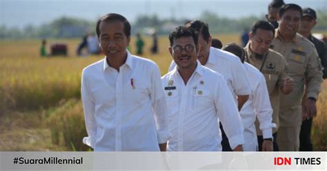 Presiden Jokowi Dan Mentan Syl Panen Raya Di Maros Sulsel