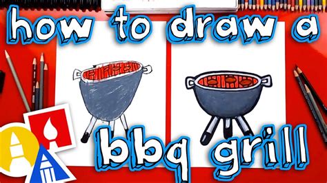 How To Draw A Bbq Grill