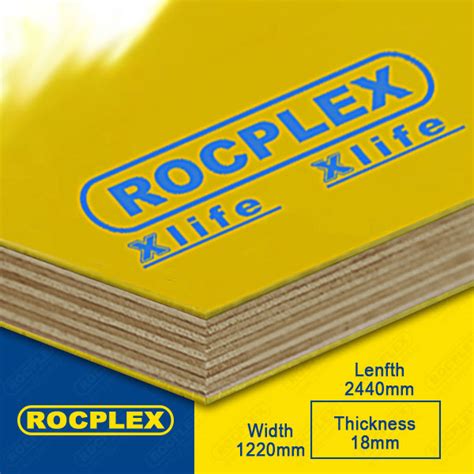 China Mm Rocplex Xlife Formply Plywood Sheet Manufacturer And