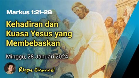 Renungan Harian Minggu Januari Markus