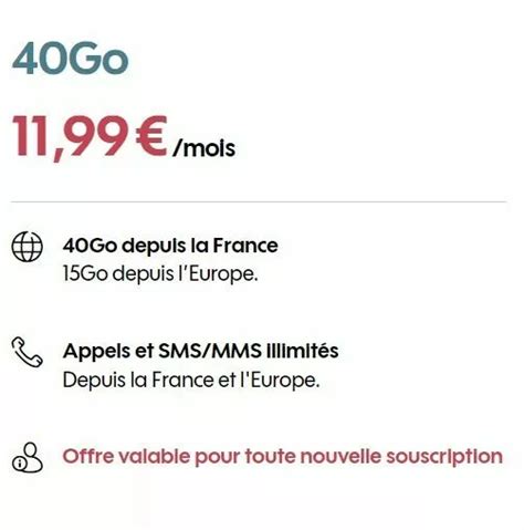 Sosh propose un nouveau forfait mobile à moins de 12