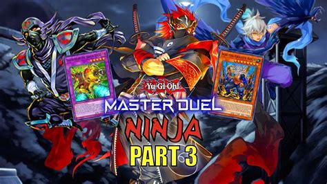 Ninja Deck Rank Duels Gameplay Part Yu Gi Oh Master Duel S