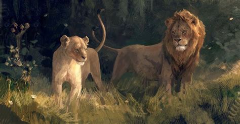 The Lion King (2019) concept art by Justin Sweet – @scurviesdisneyblog ...