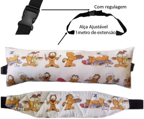 Kit Faixa Soneca Infantil Cadeirinha Do Carro Apoio Parcelamento