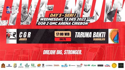 LIVE GOR 2 ARENA GMC BRImo FSTVLYBA TOURNAMENT WINTER 2023 CGR JAKARTA